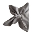 thumbnail image 4 of Esquirla French Stylish Hair Scrunchie Korean Ponytail Holder for Formal Dating Woman Light Grey, 4 of 8