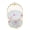 Pink and Gold, variant on LAZIOEGR Double Layer Storage Shelf Bird Cage Organizer Display Rack for Bathroom Countertop Dressing Table Makeup Vanity Cosmetic Organizer, White and Gold Frame