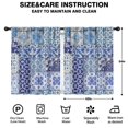 thumbnail image 2 of Blackout Kids Curtains,Boho Bohemia Flower Childrens Insulated Curtains Set Of 2,Bedroom Essentials,Toddler Room Decor 42"x54"(106x137cm), 2 of 4