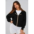 thumbnail image 4 of PRETTYGARDEN Women's Zip Up Hoodie Sweatshirt Y2K Fall Fashion Clothes Long Sleeve Loose Fit Pockets Casual Trendy Jacket, 4 of 10