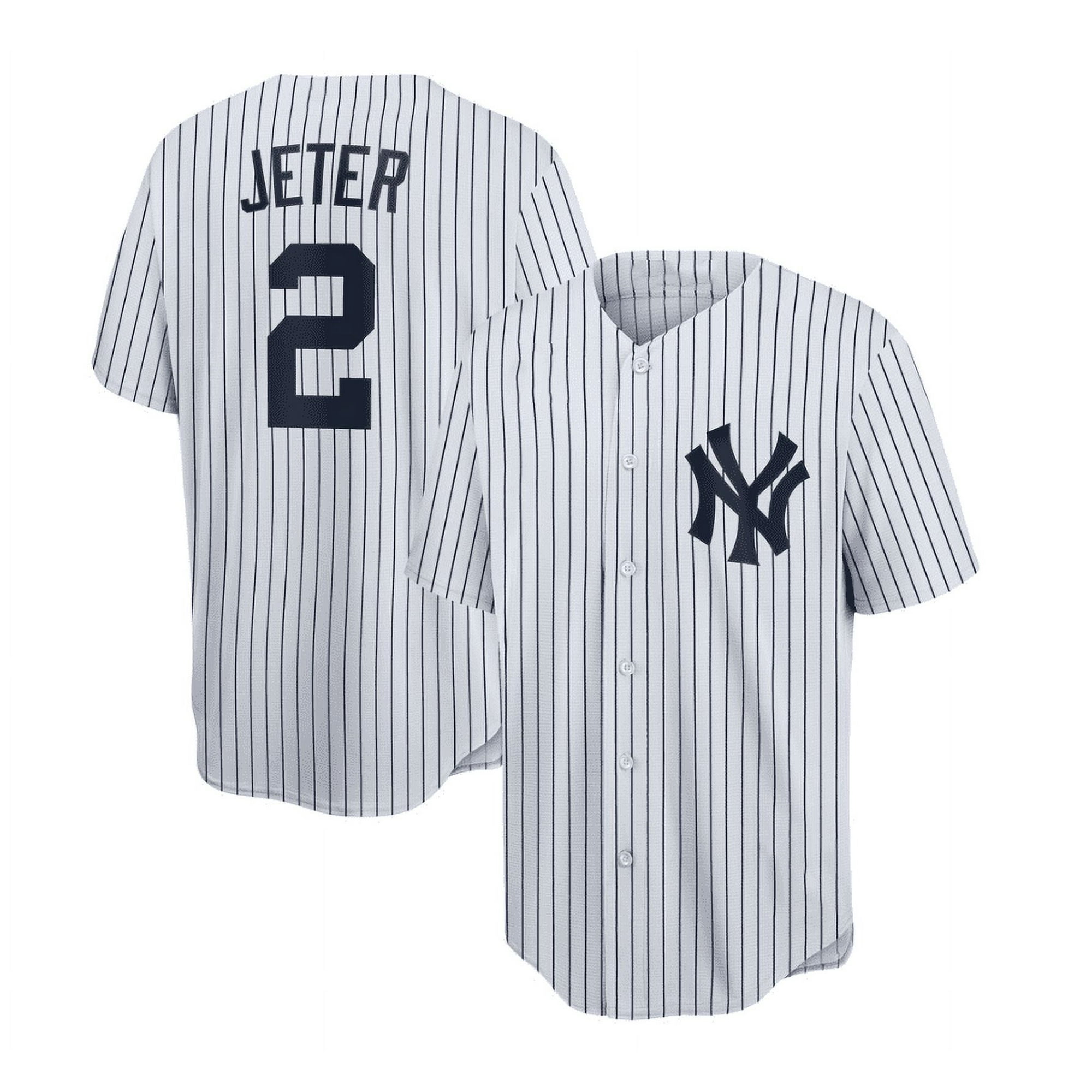 New York Yankees Maillot de Baseball Manteau 7 Jet 2 Nom de Joueur Adulte Replique