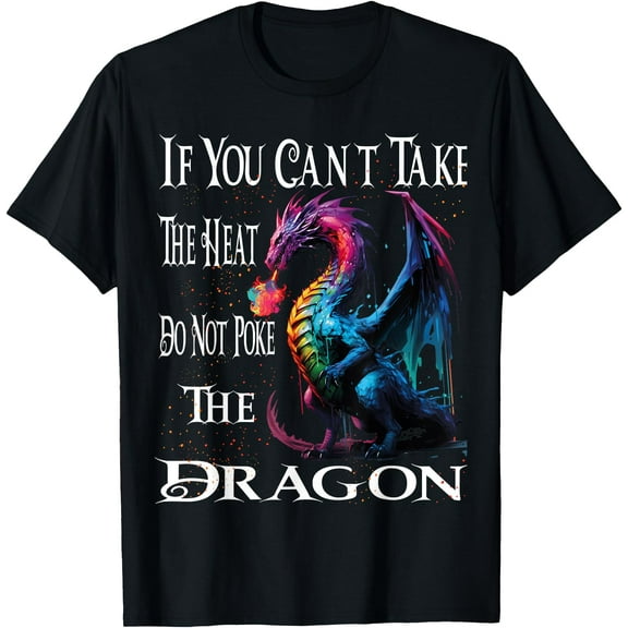 Flying Mythical Creature Cool Dragon Flame-Spewing Dragon Unisex T-Shirt for Men Women Kids Toddler