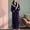 Purple, variant on Lilgiuy Women's Winter Warm Nightgown Couple Bathrobe Men and Women and Winter Nightgown for Postpartum
