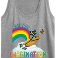 thumbnail image 3 of Pete The Cat - Flying Box Free Your Imagination - Women's Racerback Tank Top, 3 of 6