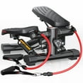 thumbnail image 1 of KeppiFitness Steppers for Exercise at Home, Mini Stair Stepper Machine with 350LB Maximum Capacity,Mini Stepper with Resistance Bands for Cardio Fitness Full Body Workout, 1 of 4