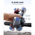 thumbnail image 2 of Soporte para teléfono para motocicleta JOYROOM Auto Lock, 2 of 7