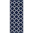 thumbnail image 1 of Safavieh Dhurries Navy Contemporary Rug - Runner 2'6" x 7', 1 of 4