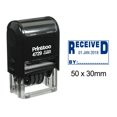 thumbnail image 1 of Printtoo Self Inking Received By Text Date With Sign Space Office Stationery Dater Rubber Stamp-Blue, 1 of 1
