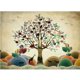 thumbnail image 1 of Taladro Diamante Pintura (DE0545) 5D DIY Kit de artesanía de punto de cruz cuadrado completo (Árbol 03) 20X30cm FLhrweasw Nuevo, 1 of 2
