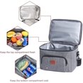 thumbnail image 3 of Cooler Bag,Insulated Waterproof Portable Double Decker Cooler Bag for Travel,Sports,Picnic,Beach,Camping, 3 of 7