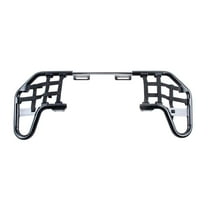 Tusk Comp Series Nerf Bars Black with Black Webbing Compatible with Yamaha Raptor 250 2008-2013