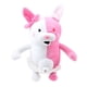 thumbnail image 1 of Conejo blanco rosa de peluche para niñas, almohada de conejito juvenil, juguete para decoración del hogar, muñeca decorativa para fiesta de cumpleaños (25cm) Rojo Verde, 1 of 5
