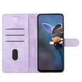 thumbnail image 4 of Leather For iPhone 17 Pro Case Cherry Blossom&Butterfly Embossed Flip Wallet Leather Case with Card Holder Magnetic Closure Shockproof Kickstand Protective Phone Cases Cover,Purple,For iPhone 17 Pro, 4 of 8