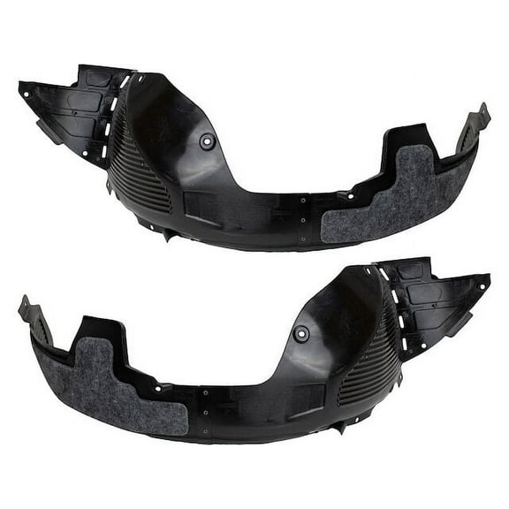 Front Fender Liner Set 2 Piece - Compatible with 2017 - 2018 Kia Forte