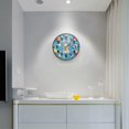 thumbnail image 5 of Yayeee Wall Clock Battery Operated 9.5" Silent Quartz Non-Ticking for Living Room Decor, Easter Bunny Pattern, 5 of 8