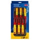 thumbnail image 1 of KNIPEX 00 20 12 V04 Kit de desarmadores aislados tornillo plano / Phillips/ Pozidriv 6 piezas, 1 of 1