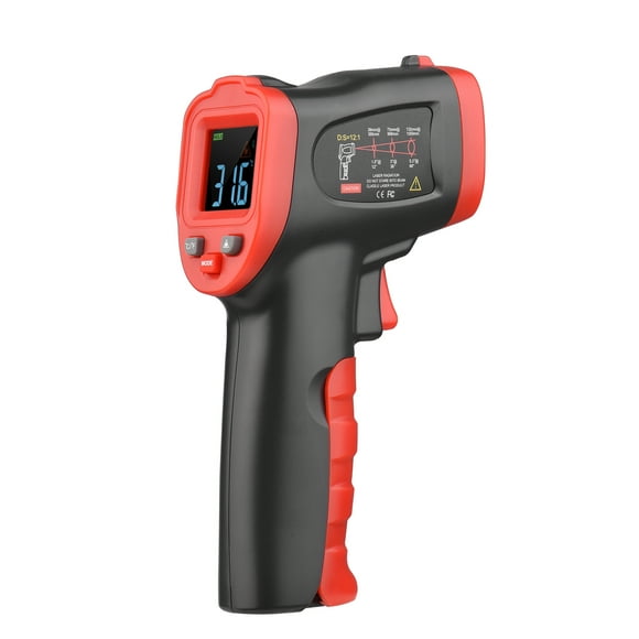 Thermometers,Thermometer Handheld Temperature Tester Infrared Thermometer -50℃～600℃ /-58℉～1112℉ Screen Tester Pyrometer Pizza Screen Infrared Handheld Non Temperature Ir Thermometer 600 /-58