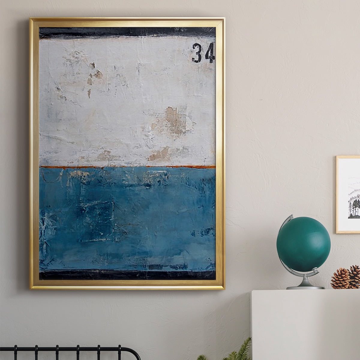 Take 34 Premium Framed Print, in Gold, Black, or Silver - Ready to Hang