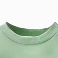 thumbnail image 4 of Gibobby Toddler Boy Clothes Boy Fall Winter Outfit School Casual Long Sleeve Letter Sweatshirt Plaid Jogger Pants Set 2T 3T 4T 5T 6T 7T 8T 9T Little Boys Winter Outfits Clothes(7-8 Years,Green), 4 of 6