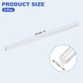 thumbnail image 2 of Uxcell 5pcs 304 Stainless Steel Round Rods, 1/8" Dia x 4" Length Stainless Steel Metal Solid Shaft Rod Bar for Industry Use Metal Working Hobbies DIY Craft, Silver, 2 of 7