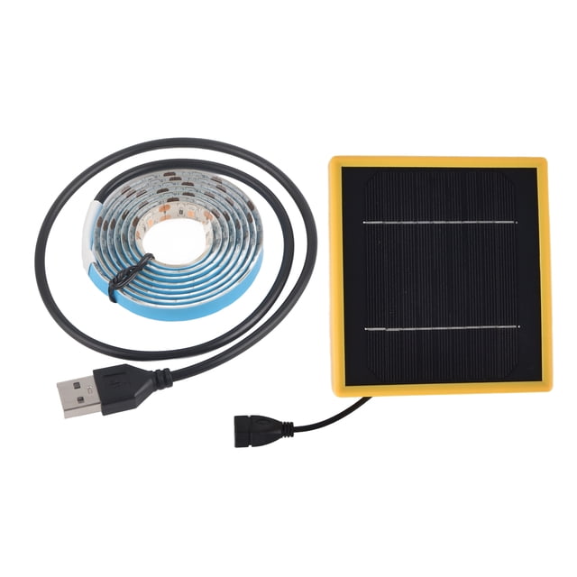 Tira de luz solar para cultivo de plantas, espectro completo, 5 W, LED de alto flujo luminoso, 1 metro/1,1 yd.