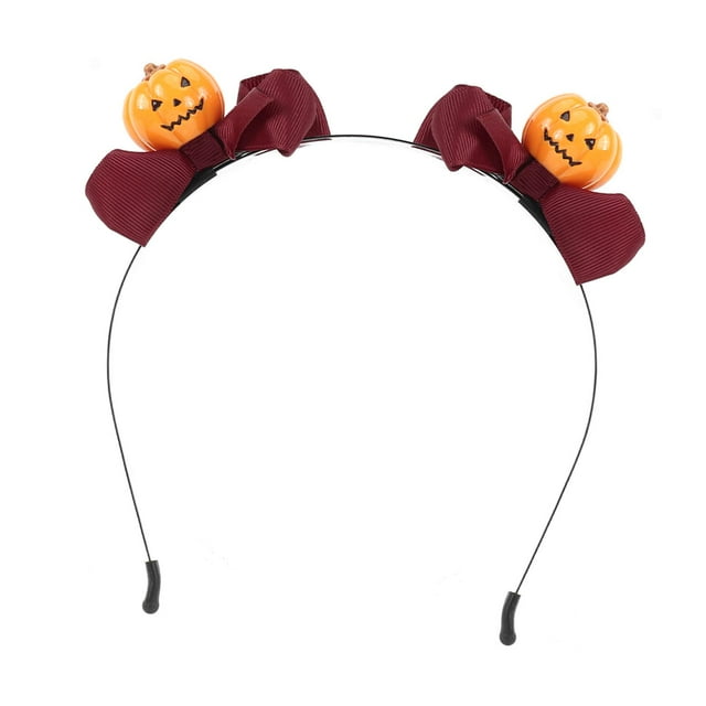 Esquirla Bandeau d'Halloween Multifonctionnel pour Femmes Filles Cadeaux Bandeau Rouge