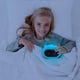 thumbnail image 2 of Despertador de luz nocturna con luz LED - Color, intensidad de luz, melodías y sonido ajustables - Material resistente y suave - Caras y sonidos divertidos - Niños Fokelyi HY-1740, 2 of 5