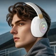 thumbnail image 5 of ZestqaQ Bluetooth Headset Wireless Earphone with RGB Light, Foldable Design, Bluetooth 5.4, Comfortable Earmuffs, Long Battery Life, Widely Compatible, 5 of 6