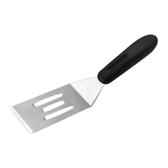 Mini Kitchen Spatula - Stainless Steel Flat Serving and Turning Utensil for Pancakes Desserts Cookies Eggs and Small Pans