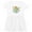 White with Speckles, variant on Inktastic Girls Happy Earth Day Girls Toddler Dress