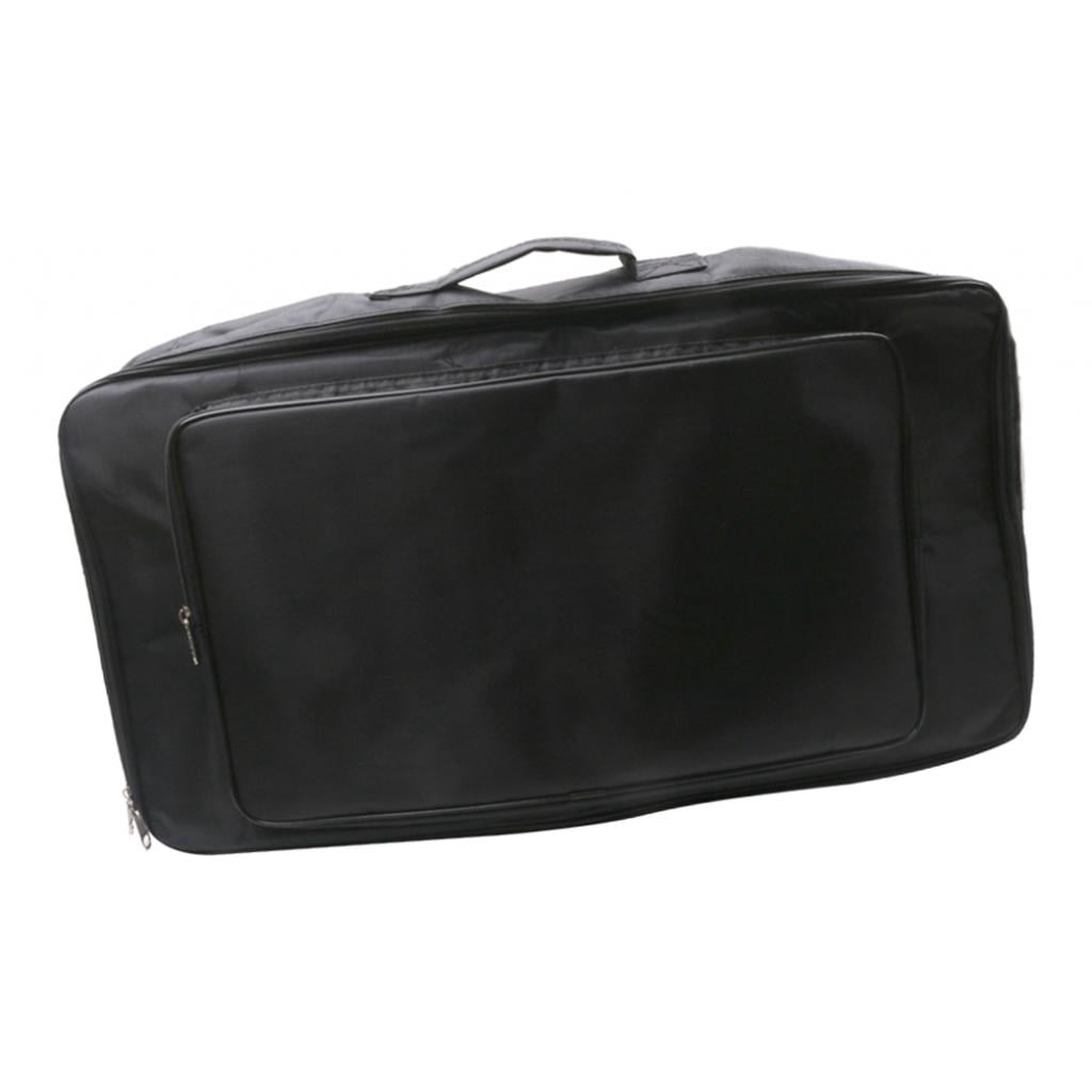 Big Storage Guitar Effect Pedal Board Case bag Carryinging Bag for Guitar Replacement Parts, 24.41 x 13.78 x 5.91inch, Black