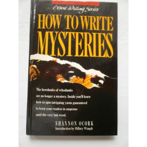 Pre-Owned How to Write Mysteries (Genre Writing Series), 9780898793727, 0898793726, Hardcover, First Edition edition