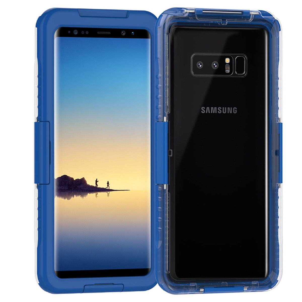 Galaxy Note 8/9 Case, Mignova Waterproof Dust proof Shockproof Full Body Cover Case for Samsung