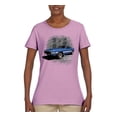thumbnail image 2 of Wild Bobby Ford Shelby GT500 Vintage Mustang Women Graphic Tee, 2 of 6
