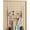 White-4 Tier, variant on Over the Door Organizer - 3 Tier Door Hanger Hooks for  Clothing, 24 Inches Long Coat Hanger for Bedroom, Bathroom, Laundry or Dorm Room, Black