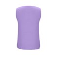 thumbnail image 4 of OGLCCG Womens Tank Tops Summer Floral Lace Trim V Neck Shirts Casual Sleeveless Blouses Fashion Loose Fit Cute Eyelet Tunics Shirts,M,Purple, 4 of 5