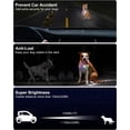 thumbnail image 3 of Two-pack rechargeable dog collar lights, clip-on for nighttime walks, waterproof LED collar with 4 modes, suitable for nighttime running, cycling, pet camping, and other activities., 3 of 8