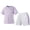 A92-Light Purple, variant on XZNPDUCQ Gentleman Top Shorts Boy Short Sleeved Top Shorts Suit Male Baby Sport Solid Color Shorts Summer Casual Set Dailywear Set Summer Outfit (10-11 Years,Light Purple)