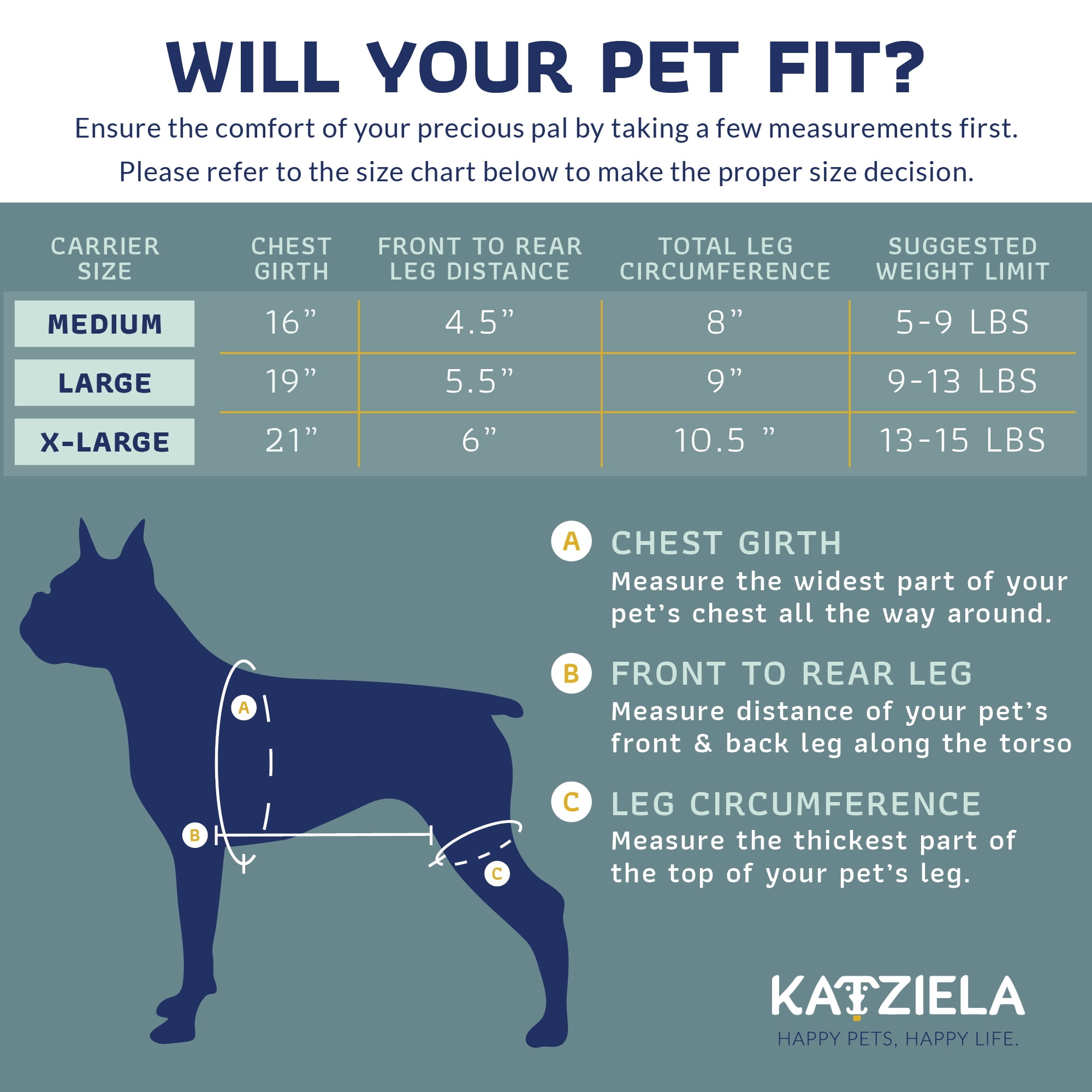 Kangaroo top dog carrier