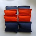 thumbnail image 3 of BESTSKY Mini Cornhole Bags 3 inches - Set of 8 Bags Orange and Navy, 3 of 4
