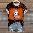 thumbnail image 2 of T Shirts for Women Women Fashion Summer Printed Regular Women Short Sleeves Round Neck, 2 of 5