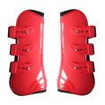 thumbnail image 1 of Botas de tendón de caballo (dentera y trasera), botas de montar con protección de de nudo de tendón de caparazón Frente Rojo L SM SunniMix Bota de tendón de caballo, 1 of 6