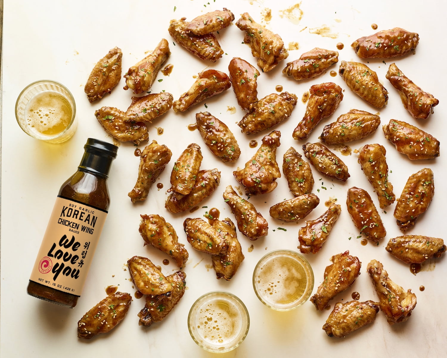We Love You Korean Wing Sauce & Glaze, 15oz