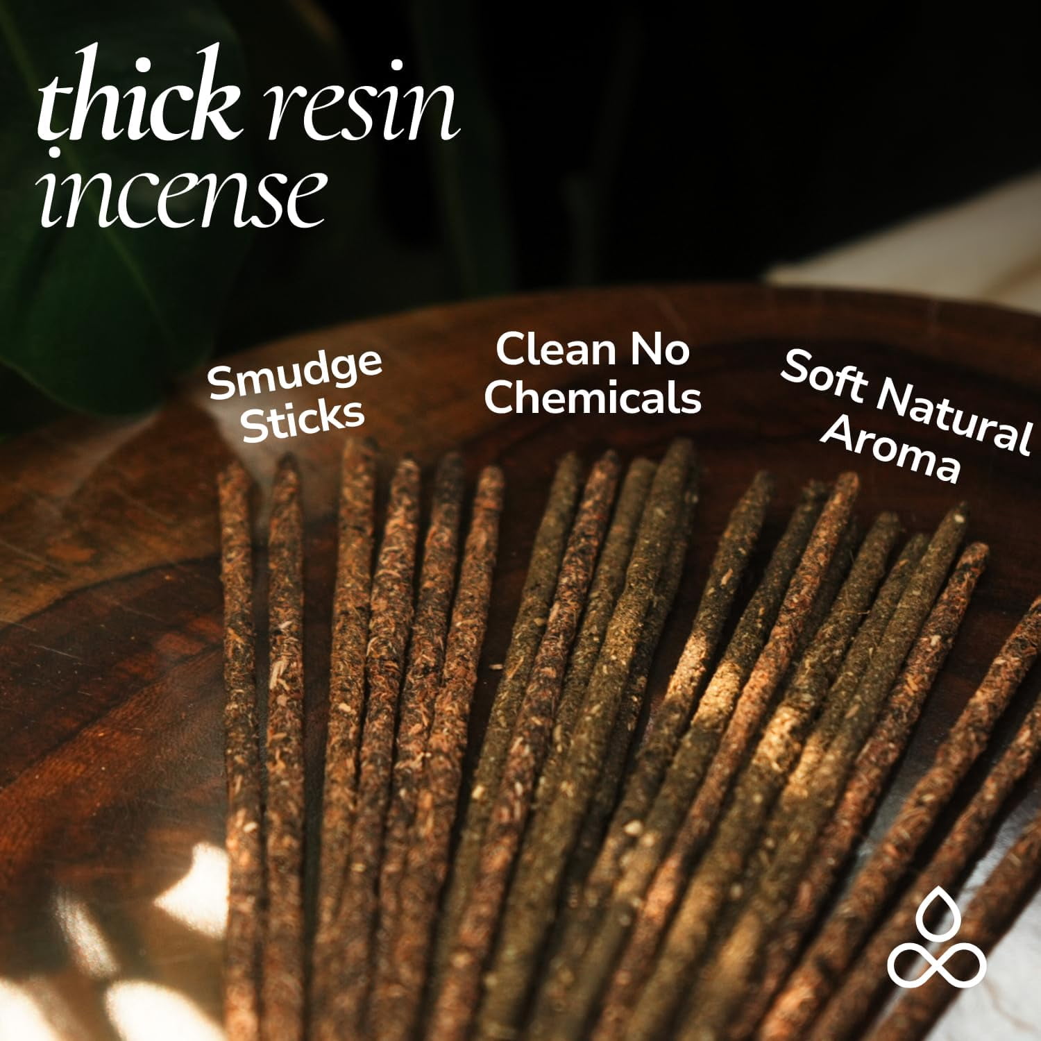 Smudge Palo Santo Sticks Incense - for Energy Cleansing Protection Incense (24+ Sticks, 9 inches) Thick Natural Incense with Real Peru Palo Santo Resin |Inciensos para Sacar Malas Energias
