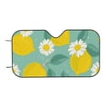 thumbnail image 7 of Goofa Lemons Chamomile Flowers And Leaves Printed Car Windshield Sunshade,Foldable Reflective Sun Visor,UV Protection Heat Blocker Sunshade,Car Cooling Accessory-Medium, 7 of 7