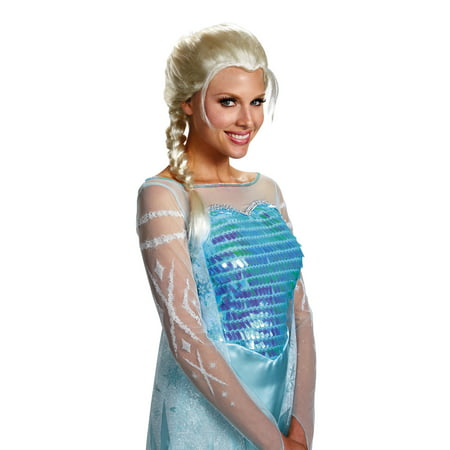 Disney Princess Elsa Adult Womens Frozen Wig DIS83206/36