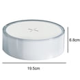 thumbnail image 2 of Atmosphere Light Wireless Charger, Perfect Birthday Gift for Friend, Adjustable Warm Light，White，195mm, 2 of 5