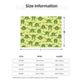 thumbnail image 2 of Throw Blanket for Couch, Funny Frogs Super Soft Fuzzy Comfy Warm Throw Blanket, Cuteness Lightweight Cozy Plush Flannel Blanket & Throws for Sofa and Bed All Season, 2 of 5