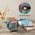 thumbnail image 4 of BZSMCE Leatehr Tissue Holders Cute Floral Lantern Bird Art Pattern Tissue box, 4 of 8