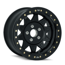 Dirty Life Roadkill Race-9302 17X9 6X135 -14Et 87Cb Matte Black W/Simulated Ring